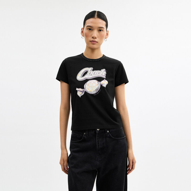 Candy 90'S Fit T-Shirt In Organic Cotton