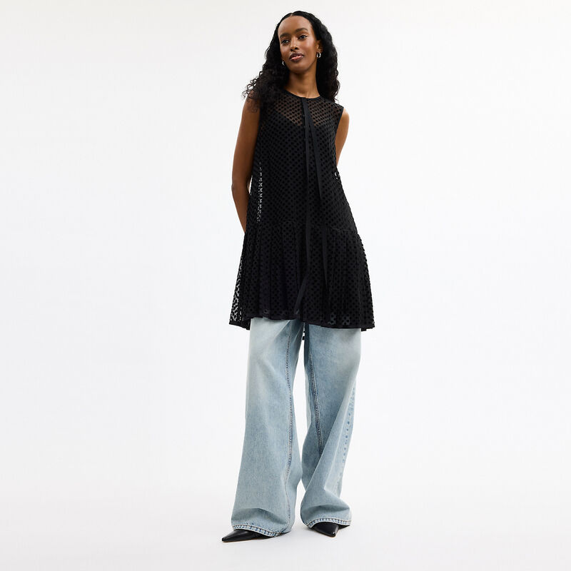 Velvet Burnout Dress