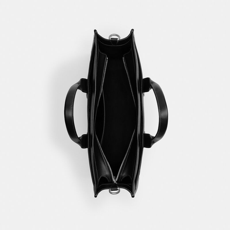 Wesley Tote In Signature Canvas, BLACK, hi-res image number 3