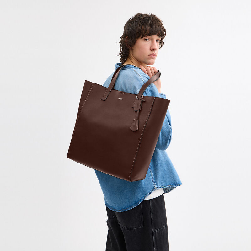 Broadway Tote Bag, BROWN, hi-res image number 4