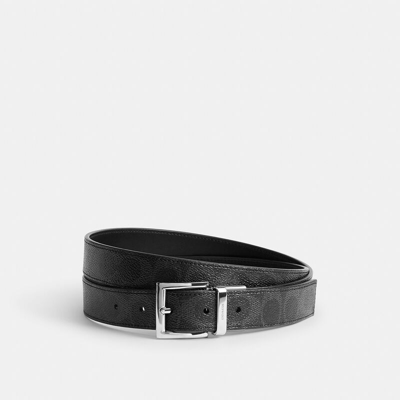 Harness Buckle Cut-To-Size Reversible Belt, 38Mm