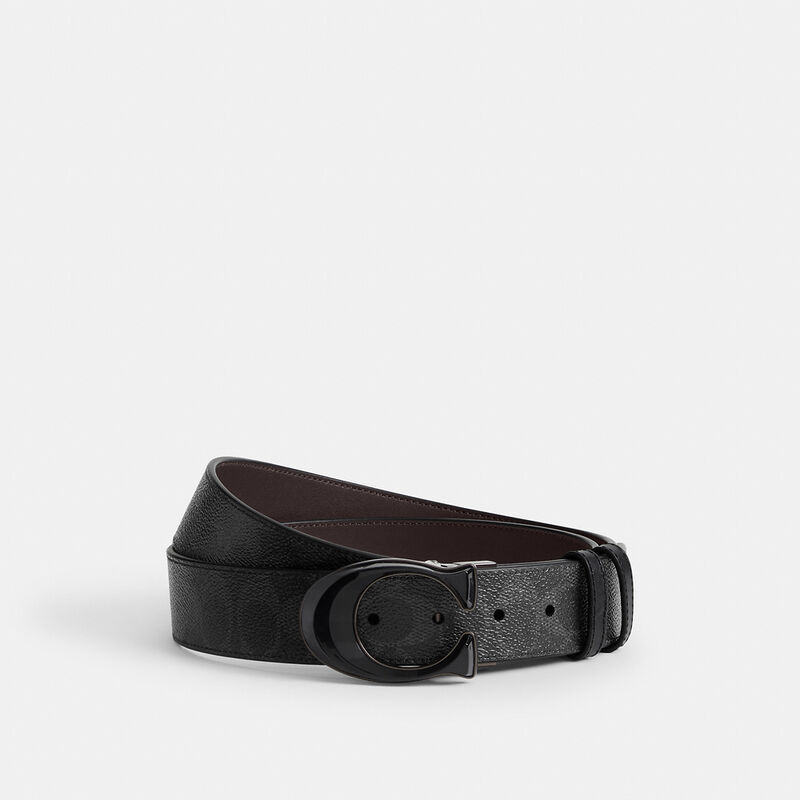 Signature Buckle Cut-To-Size Reversible Belt, 38Mm