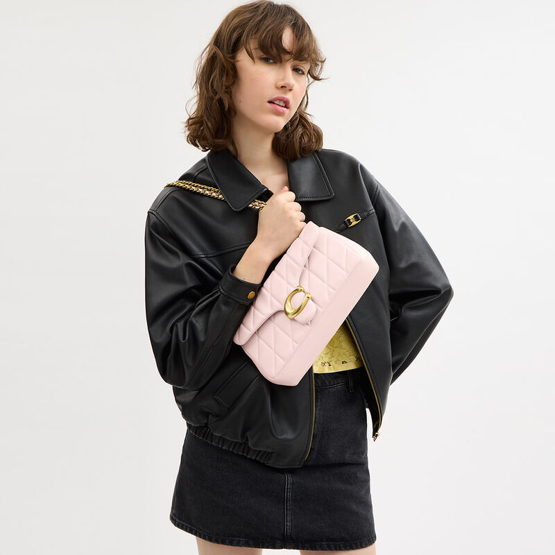 Tabby Shoulder Bag 26 With Pillow Quilting, B4/BLUSH, hi-res image number 5