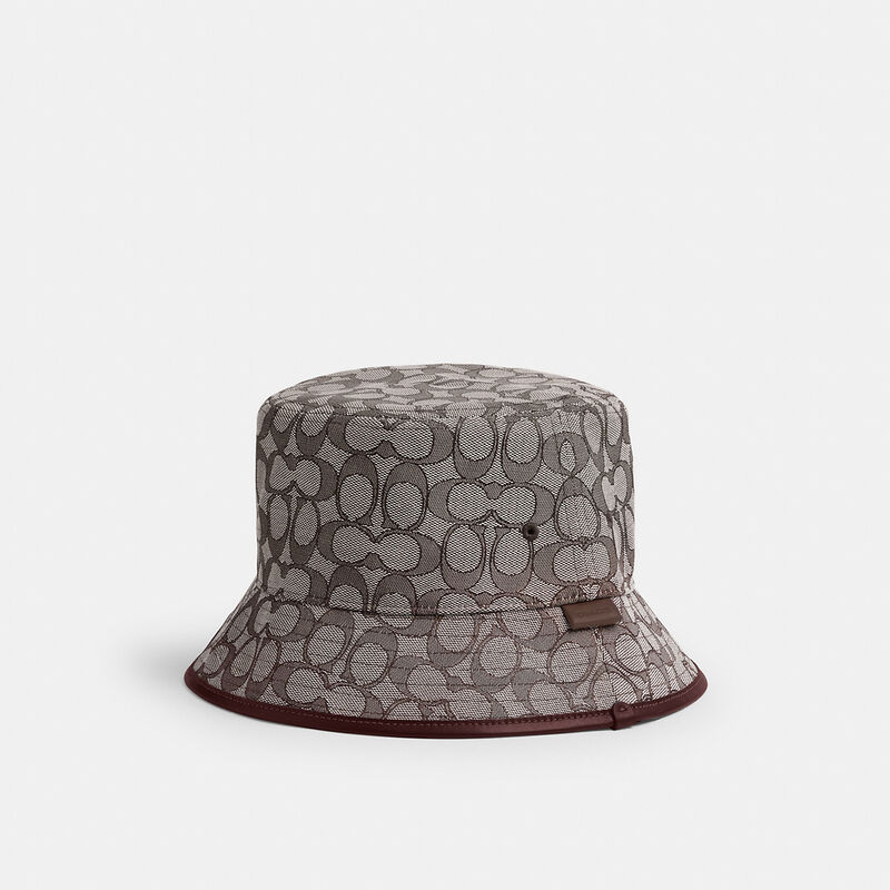 Signature Jacquard Bucket Hat