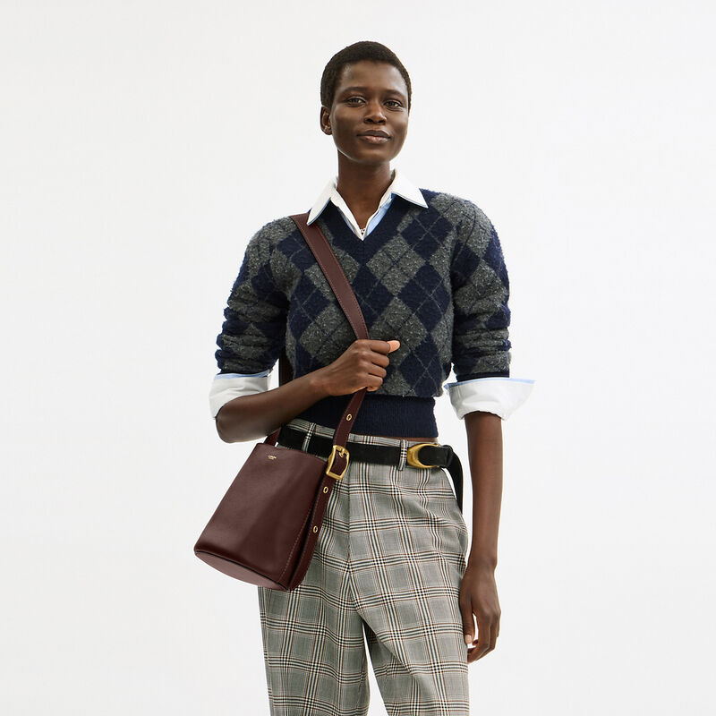 Bleecker Bucket Bag 21, B4/Maple, hi-res image number 4