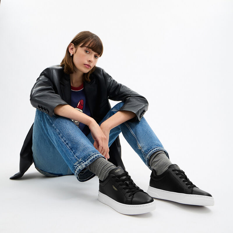 High Line Sneaker, BLACK/OPTIC WHITE, hi-res image number 5