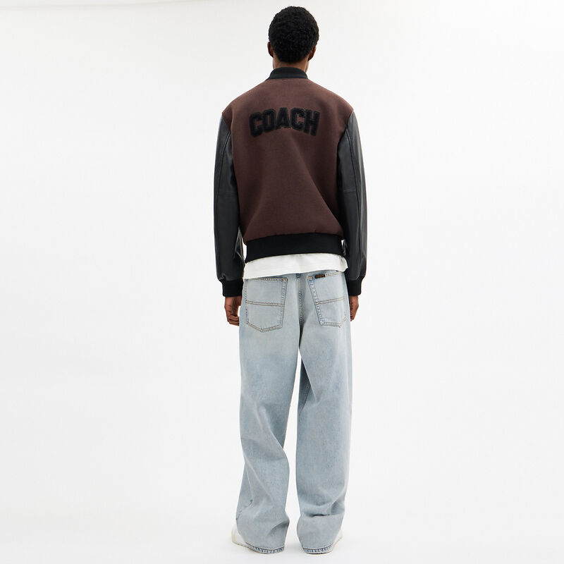 Baggy Denim Jeans In Organic Cotton, LIGHT WASH, hi-res image number 3