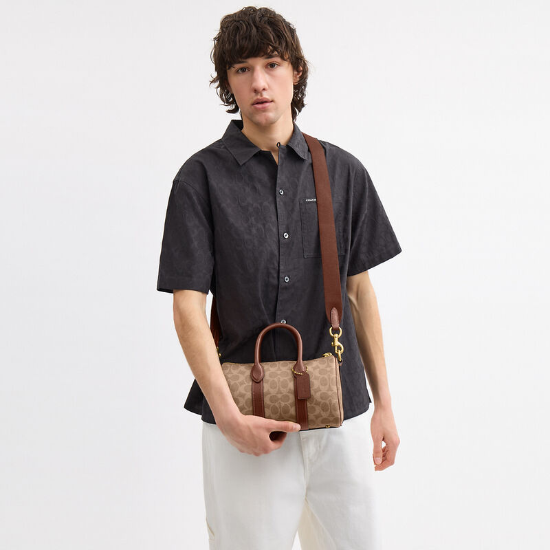 Compass Bag 25 In Signature Canvas, TAN MULTI, hi-res image number 4