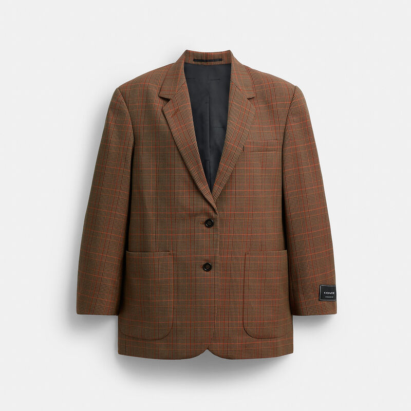 Oversized Single Breasted Blazer