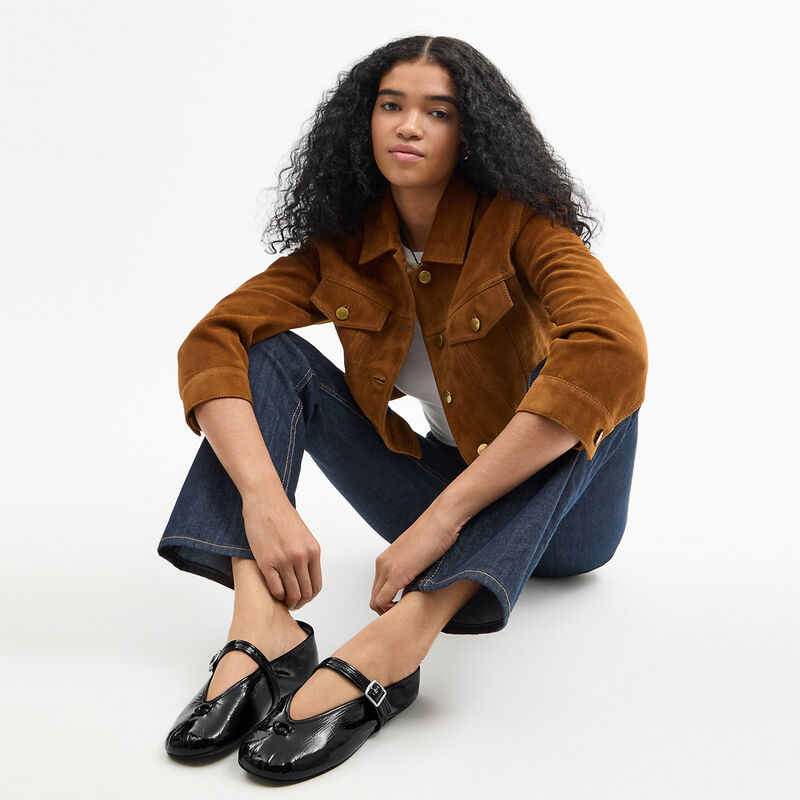 Sculpted C Mary Jane, BLACK, hi-res image number 5