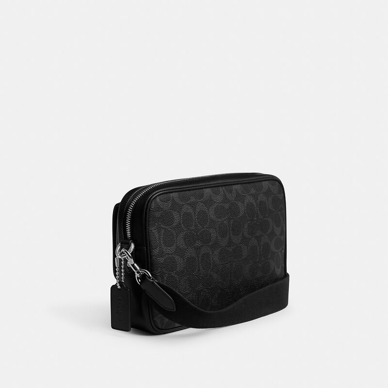 Charter Flap Crossbody Bag 24 In Signature Canvas