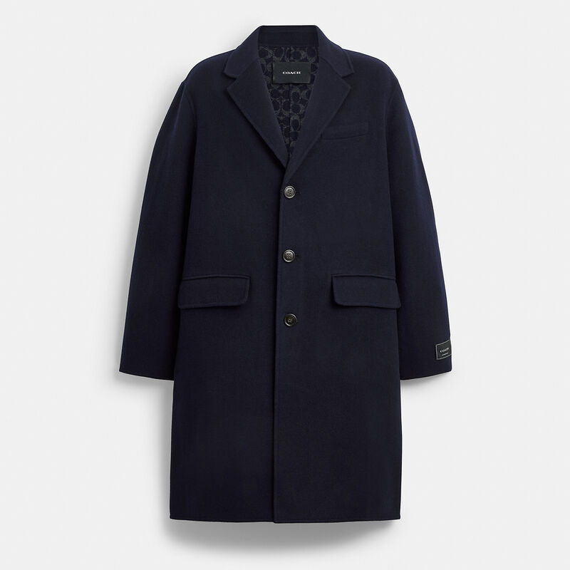 Double Faced Wool Coat