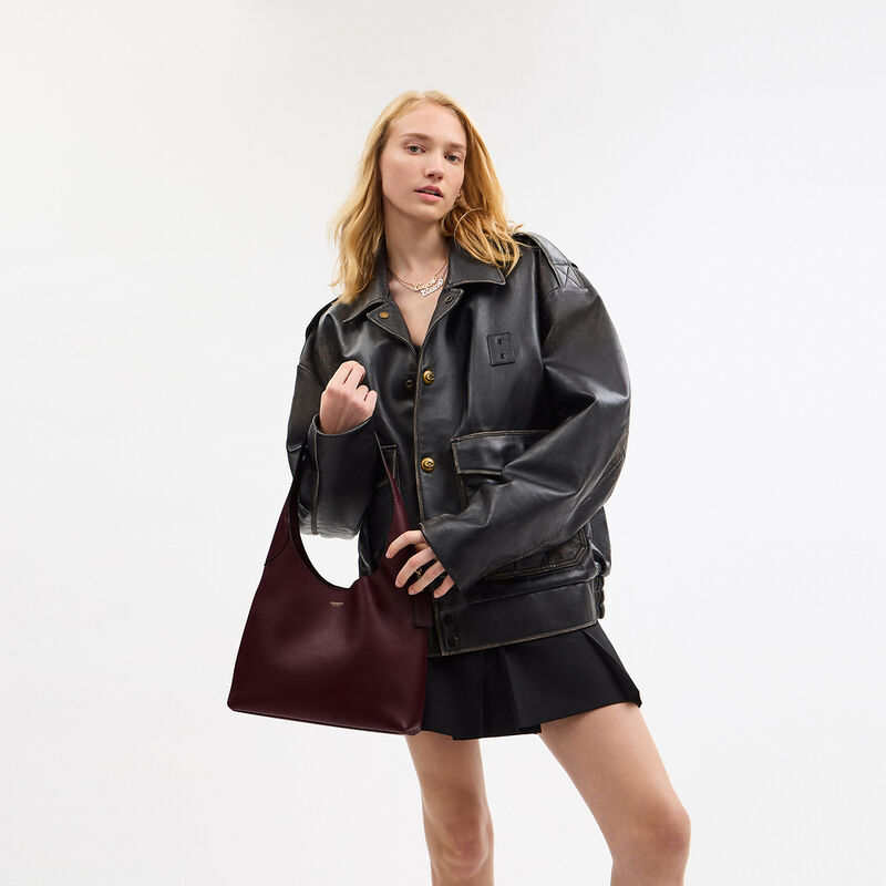 Brooklyn Shoulder Bag 28, B4/MERLOT, hi-res image number 5