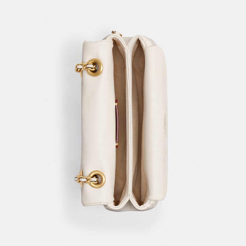 Tabby Shoulder Bag 20 With Pillow Quilting, B4/CHALK, hi-res image number 4