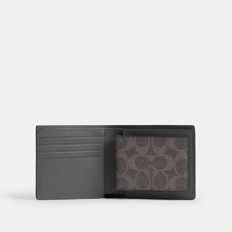 3-In-1 Wallet In Signature Canvas