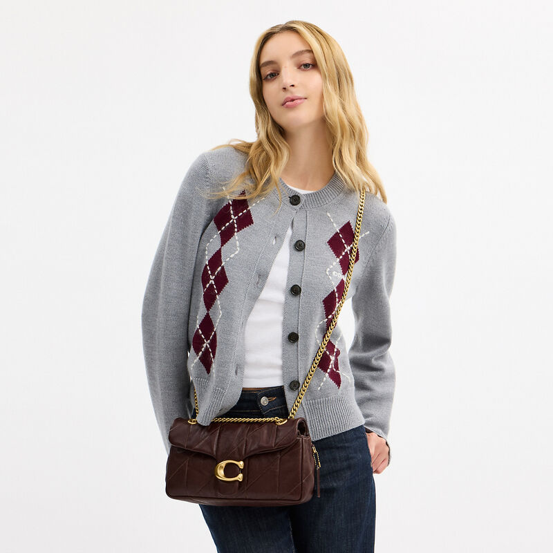 Tabby Shoulder Bag 26 With Quilting, MAPLE, hi-res image number 3