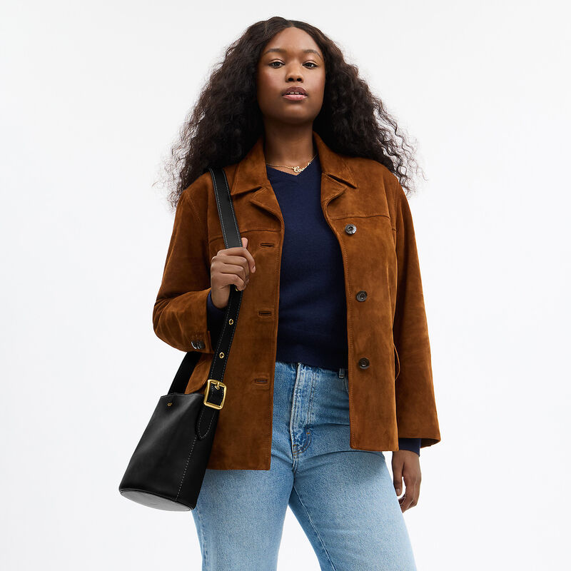 Bleecker Bucket Bag 21, B4/BLACK, hi-res image number 5