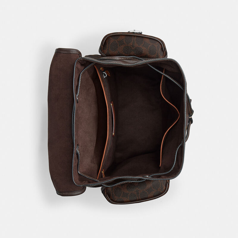 Hitch Backpack In Signature Canvas, MAPLE, hi-res image number 3