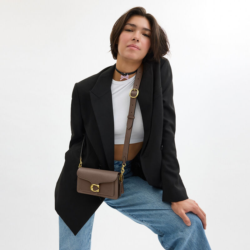 Tabby Shoulder Bag 20, B4/DARK STONE, hi-res image number 3