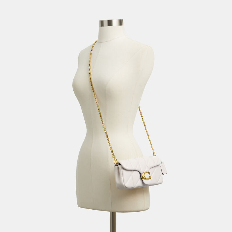 Tabby Chain Crossbody Bag 19 With Quilting, B4/CHALK, hi-res image number 5