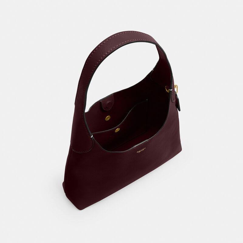 Brooklyn Shoulder Bag 28, B4/MERLOT, hi-res image number 3