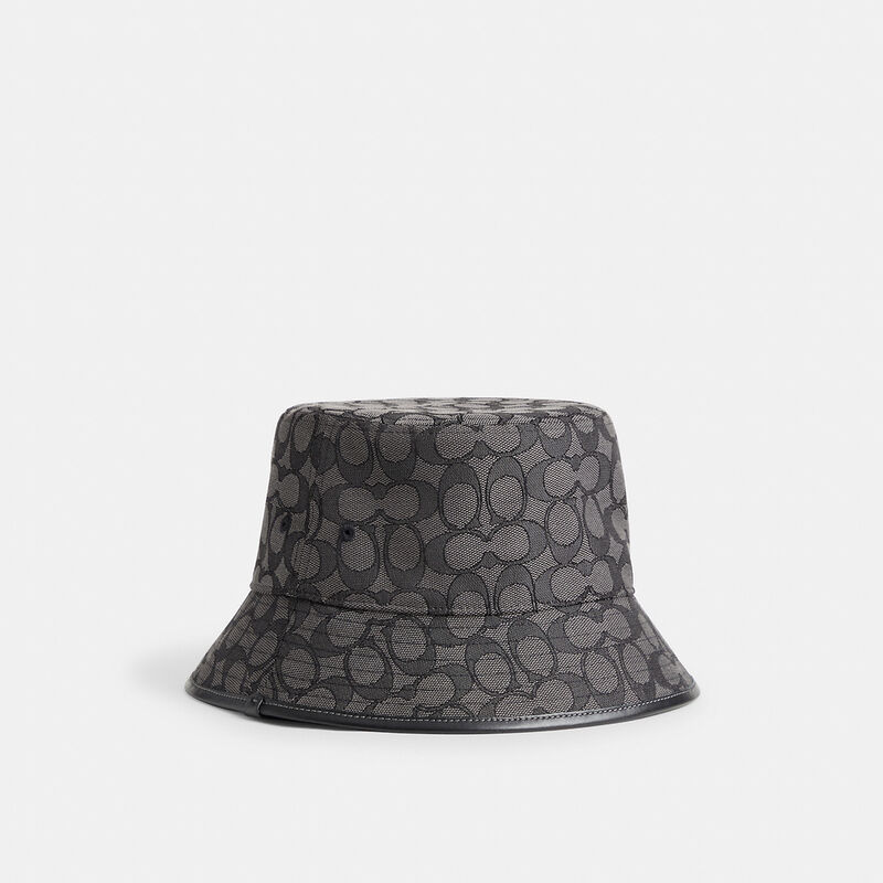 Signature Jacquard Bucket Hat