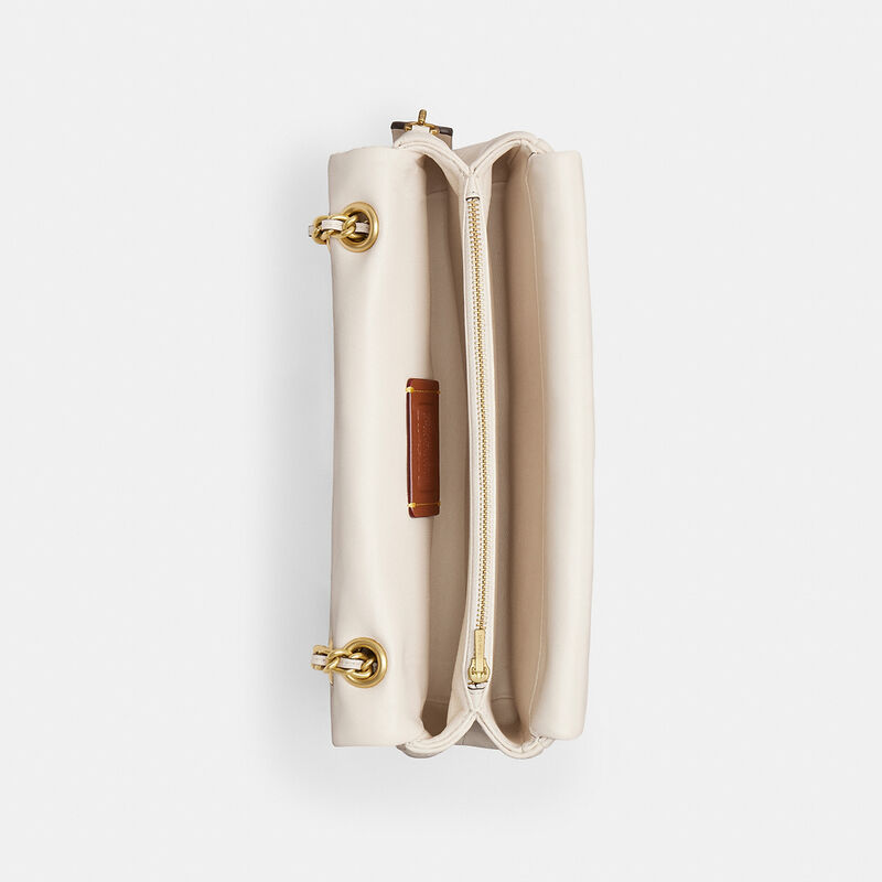 Tabby Shoulder Bag 26 With Pillow Quilting, B4/CHALK, hi-res image number 4