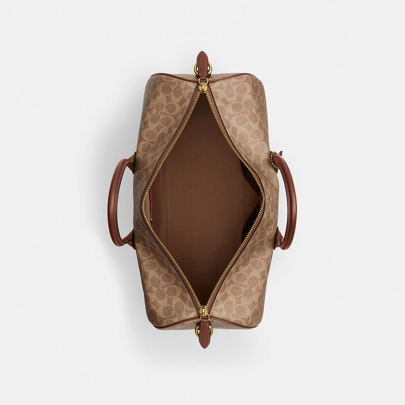 Compass Bag 45 In Signature Canvas, TAN MULTI, hi-res image number 3