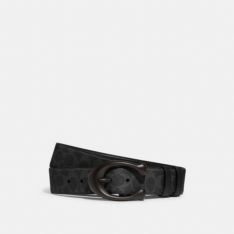 Sculpted C Buckle Cut-To-Size Reversible Belt, 40Mm