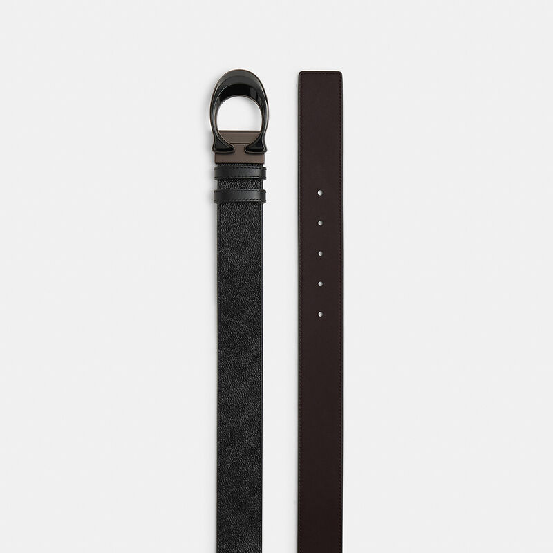 Signature Buckle Cut-To-Size Reversible Belt, 38Mm