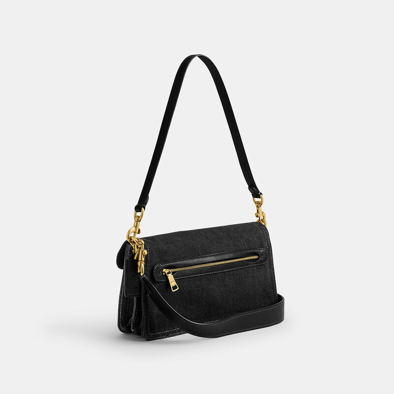 Tabby Shoulder Bag 26 With Beaded Bows