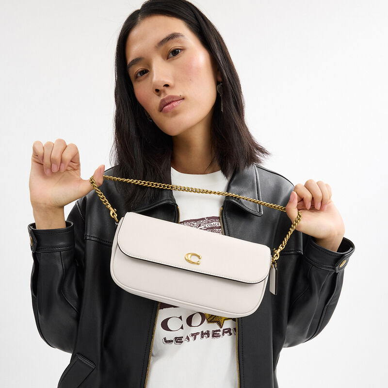 Brook Flap Chain Bag, B4/CHALK, hi-res image number 7