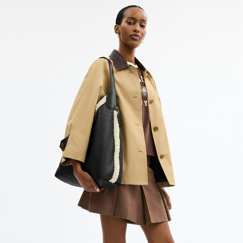 Brooklyn Shoulder Bag 39, B4/BLACK NATURAL, hi-res image number 4