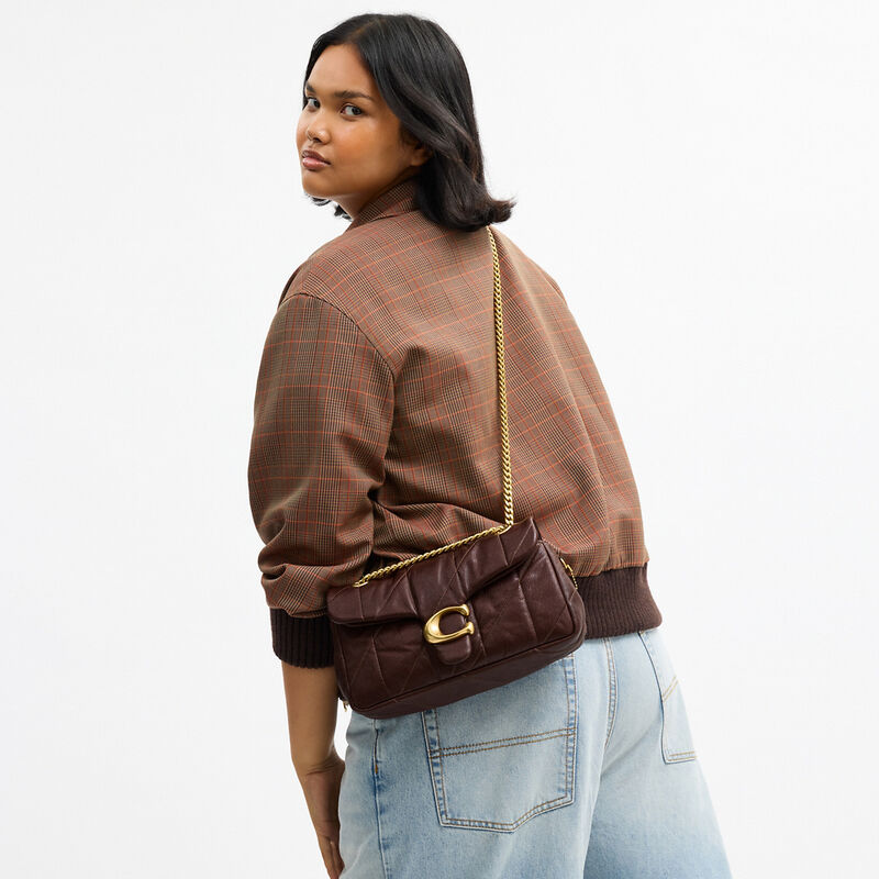 Tabby Shoulder Bag 26 With Quilting, MAPLE, hi-res image number 4