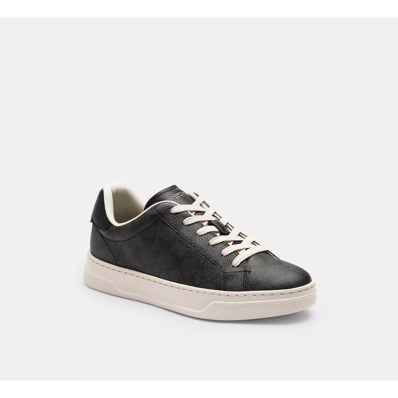 High Line Sneaker In Signature Canvas