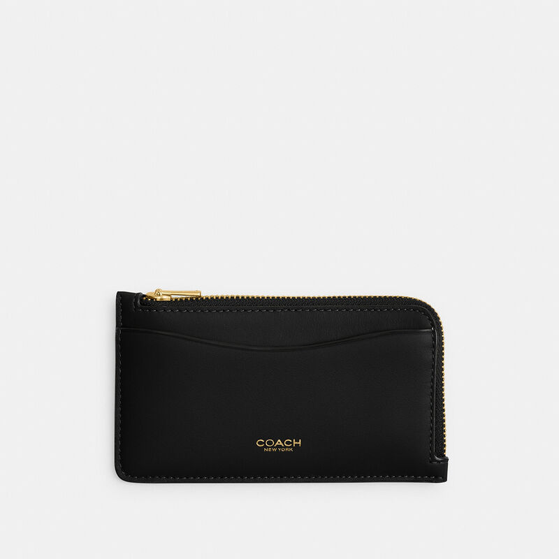 New York Zip Card Case, B4/BLACK, hi-res image number 1